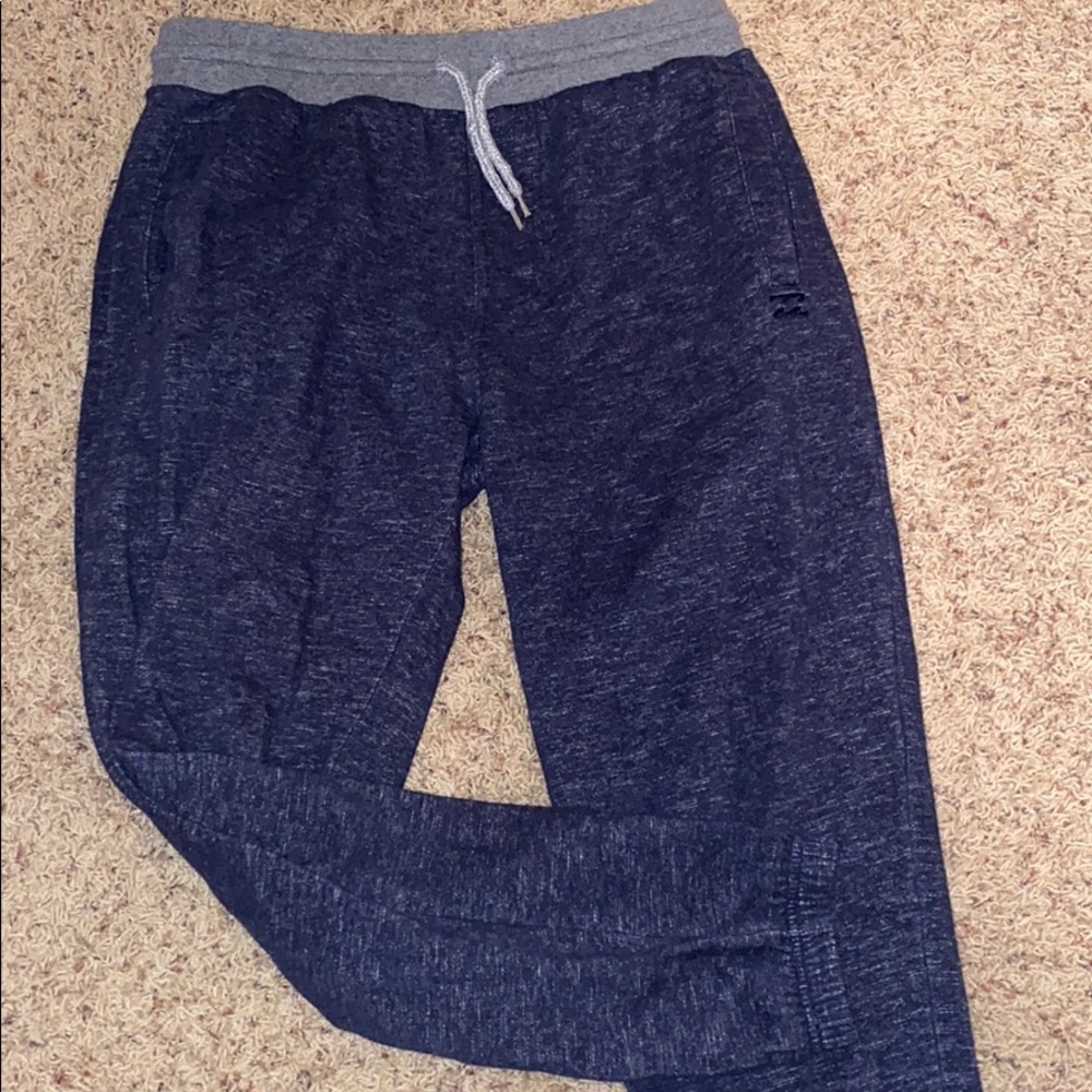 Medium never worn billabong navy joggers